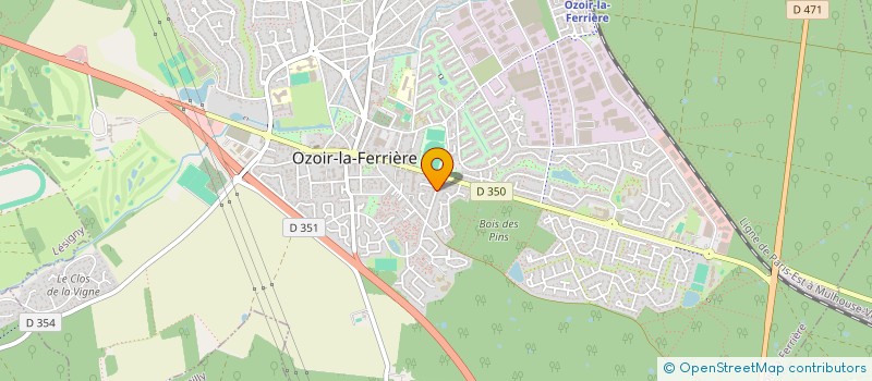 localisation de l'entreprise TECH FOR WORK  OZOIR-LA-FERRIERE