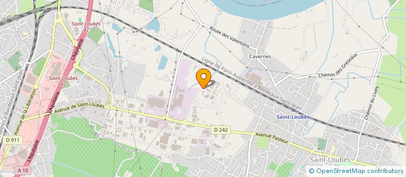 localisation de l'entreprise TECH-FORCE SARL à SAINT-LOUBES
