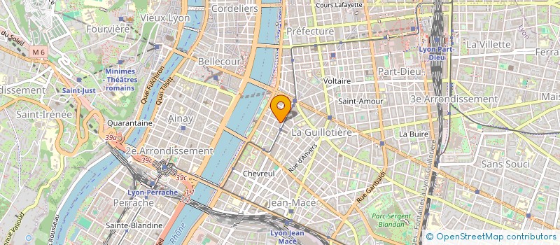 localisation de l'entreprise TECH FORMANCE  LYON