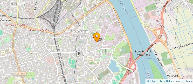 localisation de l'entreprise TECH'FROID CLIMAT  BEGLES