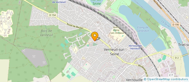 localisation de l'entreprise TECH HYDRO à VERNEUIL-SUR-SEINE