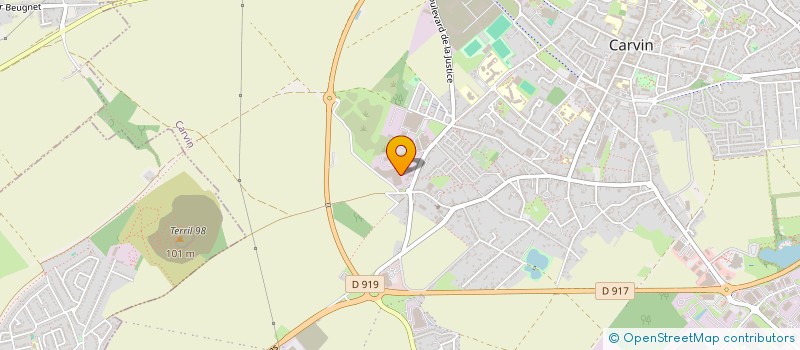 localisation de l'entreprise TECH IMMO  CARVIN