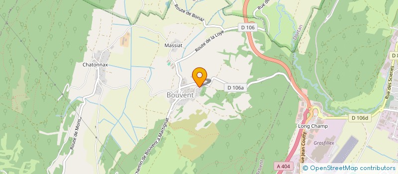 localisation de l'entreprise TECH-IMMO à OYONNAX