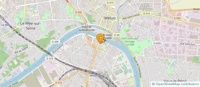 localisation de l'entreprise TECH INFORMATIQUE à MELUN