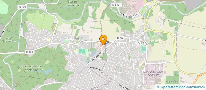 localisation de l'entreprise TECH INFORMATIQUE  COUBRON