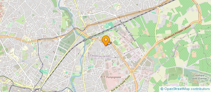 localisation de l'entreprise TECH INSIDE à CASTELNAU-LE-LEZ