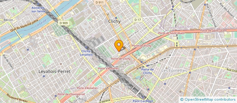 localisation de l'entreprise TECH IT EASY  CLICHY