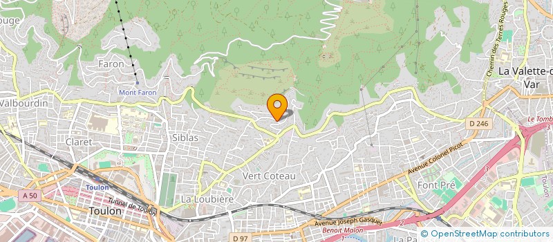 localisation de l'entreprise TECH IT REAL  TOULON