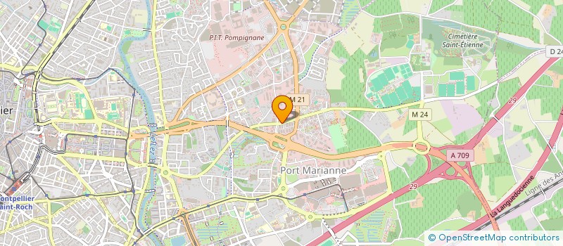 localisation de l'entreprise TECH LOGISTICS  MONTPELLIER
