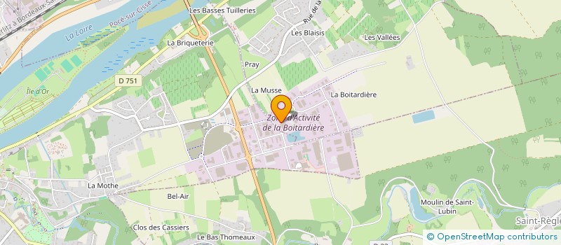 localisation de l'entreprise TECH LOIRE AGENCEMENTS à CHARGE