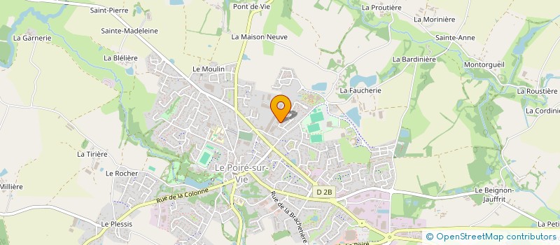 localisation de l'entreprise TECH MAINTENANCE INDUSTRIELLE OUEST à LE POIRE-SUR-VIE