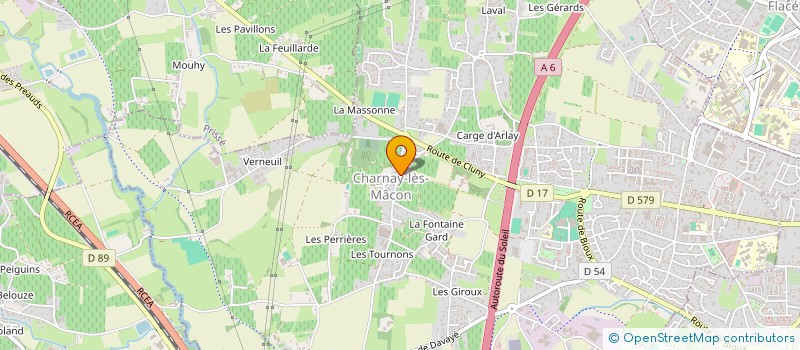 localisation de l'entreprise TECH MARKET 71 à CHARNAY-LES-MACON