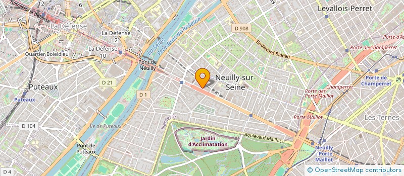 localisation de l'entreprise TECH ME à NEUILLY-SUR-SEINE