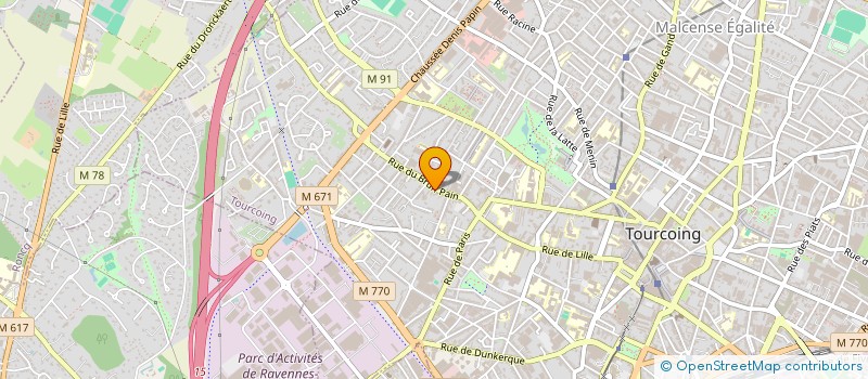 localisation de l'entreprise TECH MEDIA à TOURCOING