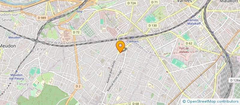 localisation de l'entreprise TECH MEDIA SOLUTIONS à CLAMART