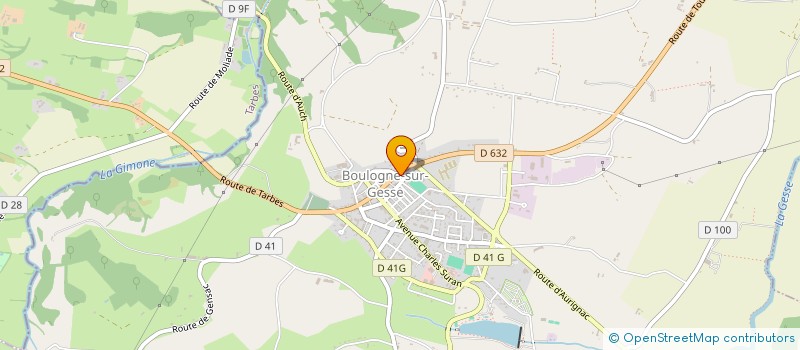 localisation de l'entreprise TECH-MELT à BOULOGNE-SUR-GESSE