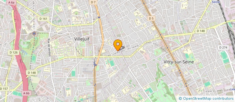 localisation de l'entreprise TECH MINDS  VILLEJUIF