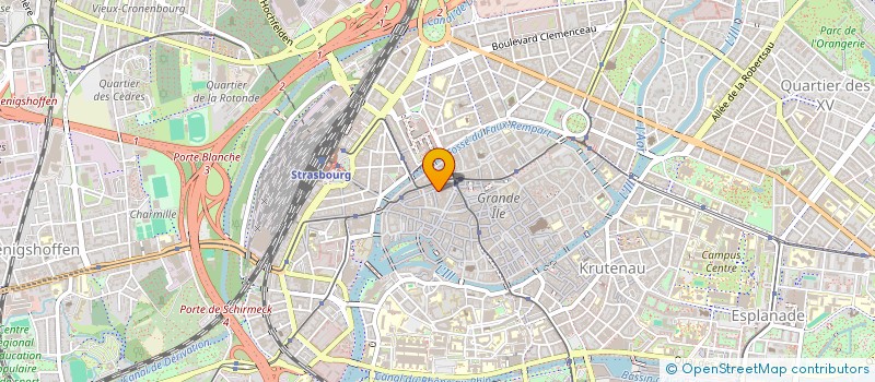 localisation de l'entreprise TECH MOBILE 67 à STRASBOURG