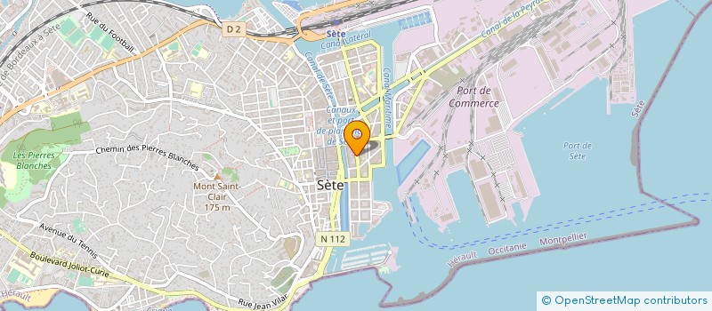 localisation de l'entreprise TECH-MOVE à SETE
