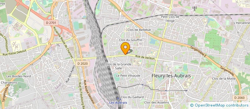 localisation de l'entreprise TECH MY CAR à FLEURY-LES-AUBRAIS