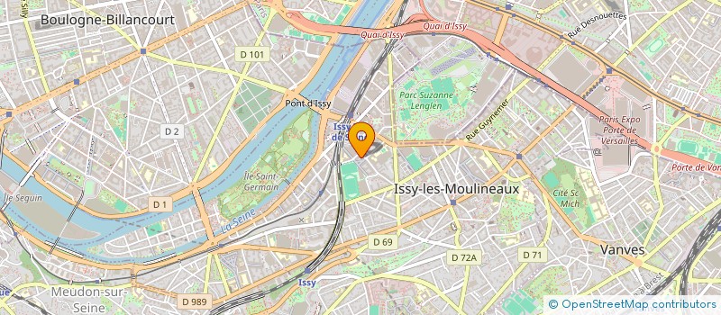 localisation de l'entreprise TECH NATIVE SHIFT à ISSY-LES-MOULINEAUX