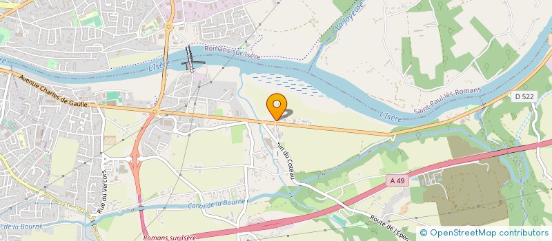 localisation de l'entreprise TECH.NHP  CHATUZANGE-LE-GOUBET