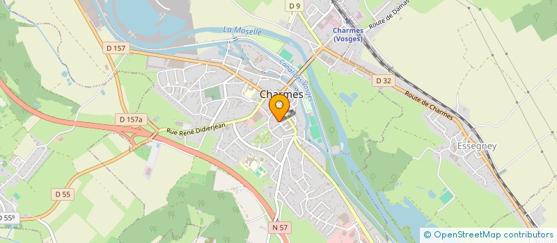 localisation de l'entreprise TECH OPTIQUE  CHARMES