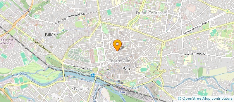 localisation de l'entreprise TECH'OUS à PAU