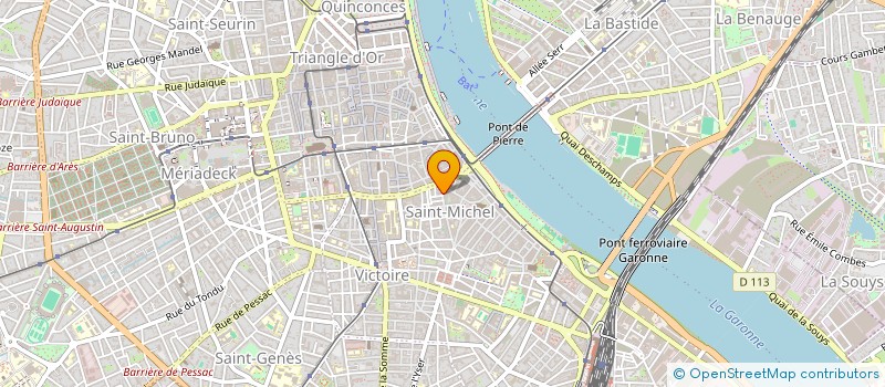 localisation de l'entreprise TECH-PHONE33 à BORDEAUX