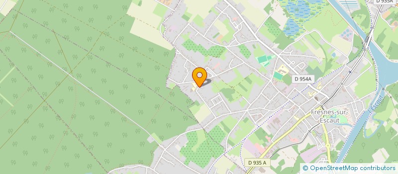 localisation de l'entreprise TECH PRO FERMETURES POSE à FRESNES SUR ESCAUT