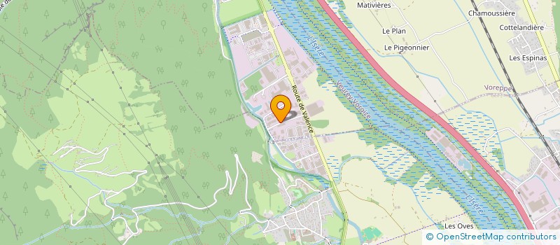 localisation de l'entreprise TECH PRO SECURITE à VEUREY-VOROIZE