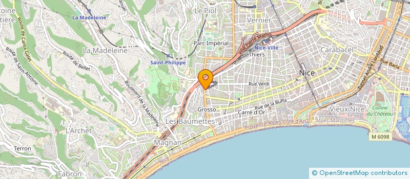 localisation de l'entreprise TECH RENOV à NICE