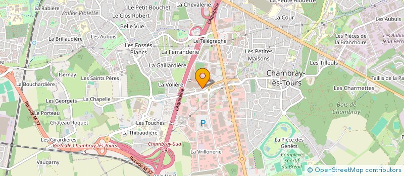 localisation de l'entreprise TECH REPAIR  CHAMBRAY-LES-TOURS