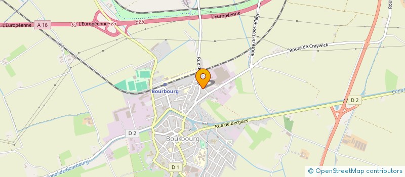 localisation de l'entreprise TECH S.R  BOURBOURG