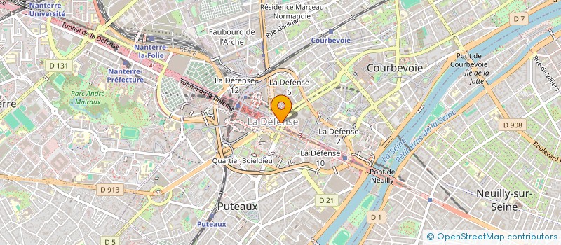 localisation de l'entreprise TECH SEARCH à NEUILLY-SUR-SEINE