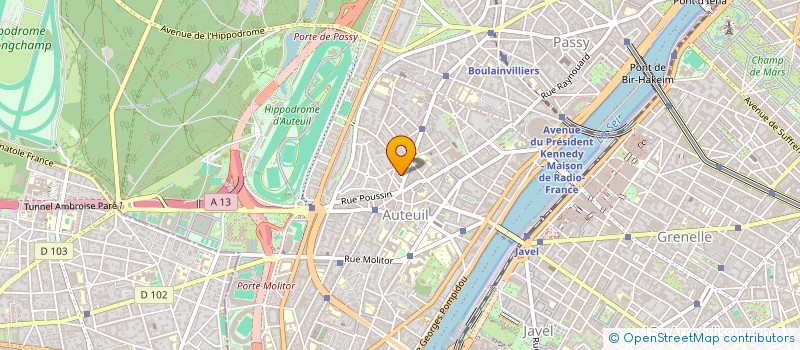 localisation de l'entreprise TECH SEED  PARIS 16