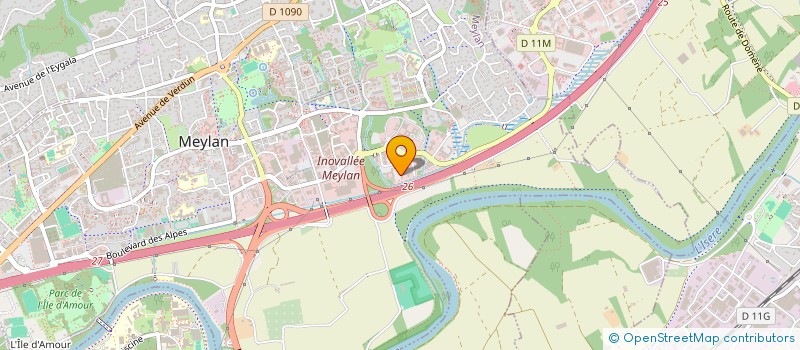 localisation de l'entreprise TECH SELL  MEYLAN