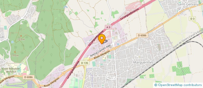 localisation de l'entreprise TECH-SERVICE  MARGUERITTES