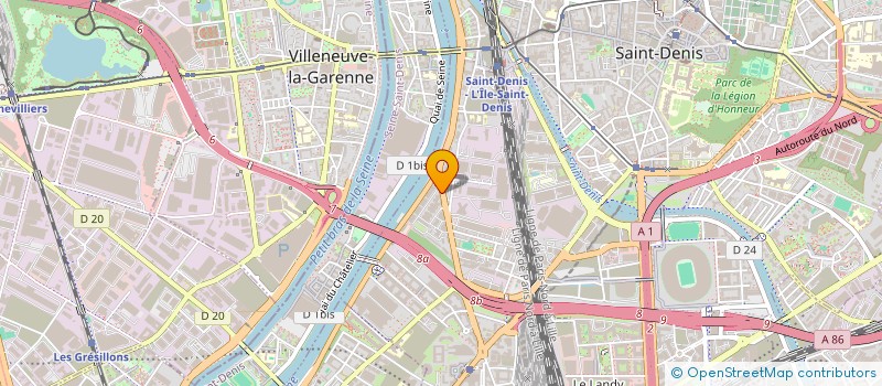 localisation de l'entreprise TECH SERVICE à SAINT-DENIS