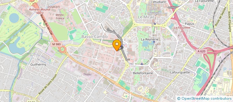 localisation de l'entreprise TECH SERVICE SECURITE  TOULOUSE