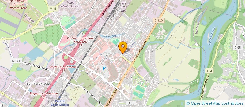 localisation de l'entreprise TECH&SERVICES  PORTET-SUR-GARONNE