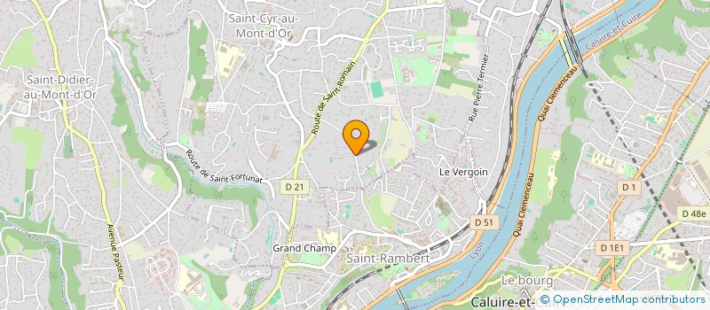 localisation de l'entreprise TECH SOFT FRANCE IMMOBILIER  SAINT-CYR-AU-MONT-D'OR