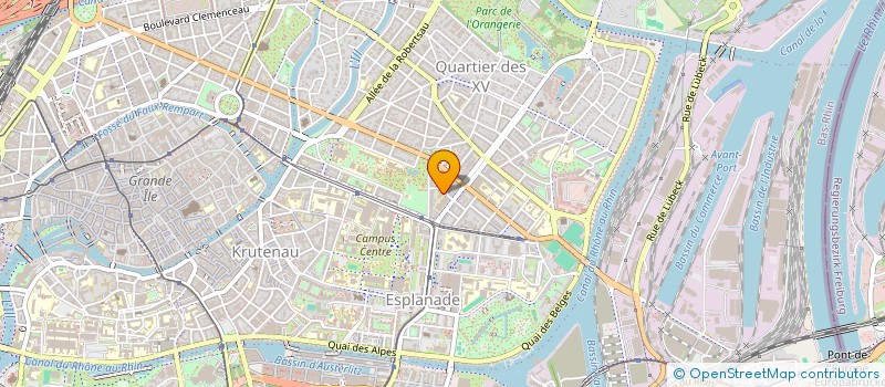 localisation de l'entreprise TECH SUP COM INT STRASBOURG à STRASBOURG