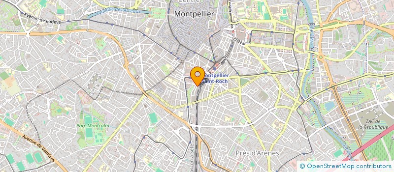 localisation de l'entreprise TECH TOWER à MONTPELLIER
