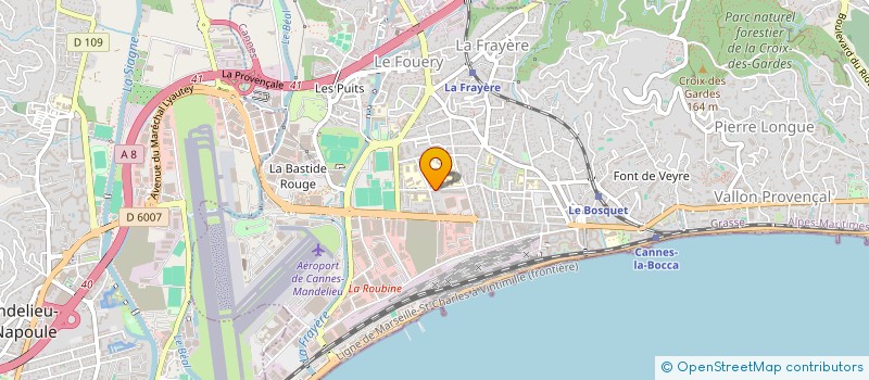 localisation de l'entreprise TECH-TRUST AGENCY  CANNES