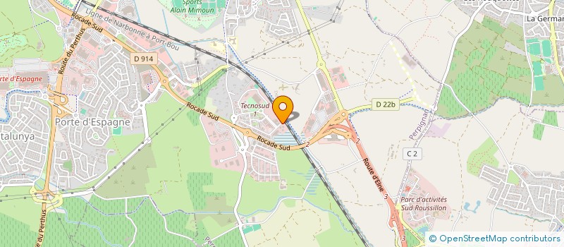 localisation de l'entreprise TECH VALLEY  TOULOUGES