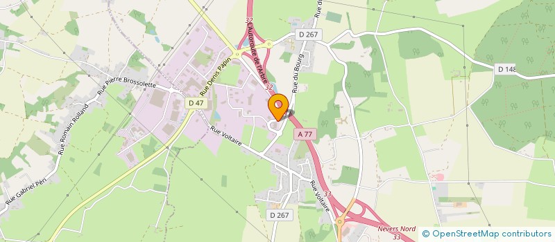 localisation de l'entreprise TECH-VAN  VARENNES-VAUZELLES