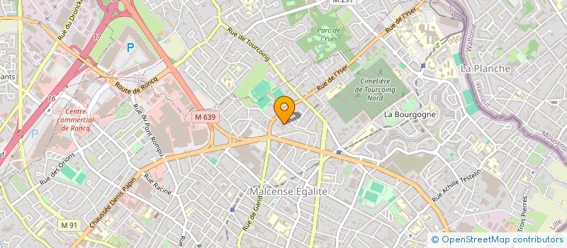 localisation de l'entreprise TECH WEAR  TOURCOING