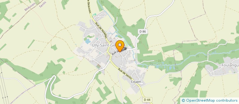 localisation de l'entreprise TECH2V  ULLY-SAINT-GEORGES