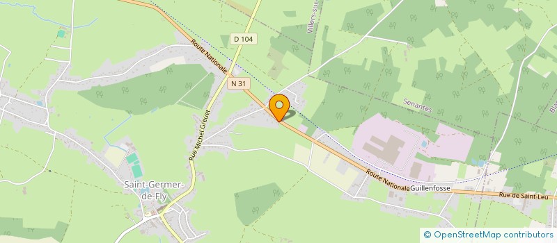 localisation de l'entreprise TECH3-ENERGIES  SAINT-GERMER-DE-FLY